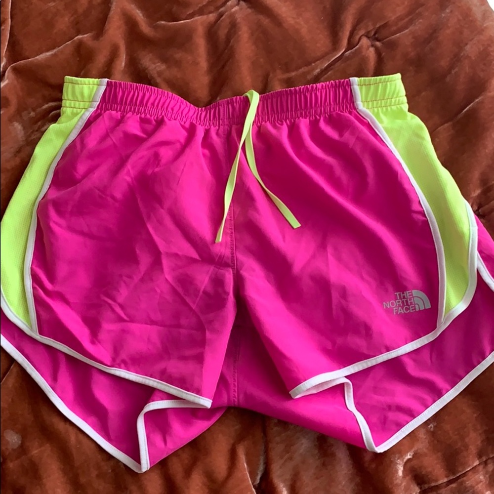 North face athletic shorts